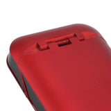 Cigarette Case Height Adjustable Thick Thin Cigarettes Dual Use Lighter Split Cigarette Case Holder Red
