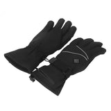 Heated Gloves Skiing Snowboarding Electric Battery Heated Gloves with 3 Heating Levels Skiing for Men Women M