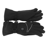 Heated Gloves Skiing Snowboarding Electric Battery Heated Gloves with 3 Heating Levels Skiing for Men Women M