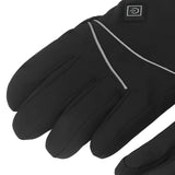 Heated Gloves Skiing Snowboarding Electric Battery Heated Gloves with 3 Heating Levels Skiing for Men Women M