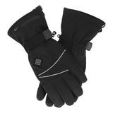 Heated Gloves Skiing Snowboarding Electric Battery Heated Gloves with 3 Heating Levels Skiing for Men Women L