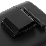 Car Trash Can Portable Hanging Garbage Waste Bin with Lid Vehicle Interior Accessory Black