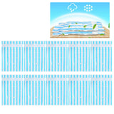 10Pcs/Set 12C Vacuum Storage Bag Space Saving Compressed Bag with 3.5cm Thread Air Inlet 70 x 100 cm