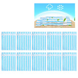 10Pcs/Set 12C Vacuum Storage Bag Space Saving Compressed Bag with 3.5cm Thread Air Inlet 100 x 80 cm