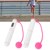 Skipping Rope Electronic Counting Jumping Rope Sports Exercise Fitness EquipmentWhite+Pink