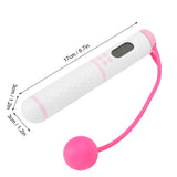 Skipping Rope Electronic Counting Jumping Rope Sports Exercise Fitness EquipmentWhite+Pink