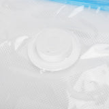 2Pcs Vacuum Storage Bag Space Saving Compressed Sealed Travel Bag with 3.5cm Thread Air InletM:32x26CM