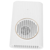 Desktop Hanging Neck Handheld Fan USB Charging Portable Mini Fan for Office BedroomWhite
