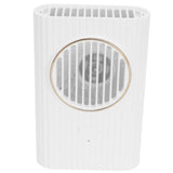 Desktop Hanging Neck Handheld Fan USB Charging Portable Mini Fan for Office BedroomWhite