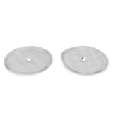2PCS 100 Mesh Stainless Steel Filter Screen Replacement for Coffee Press Accessory