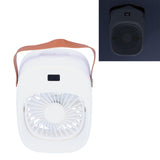 Adjustable Electric Fan Portable Spray Humidification Electric Fan for Home Outdoor DormitoryWhite