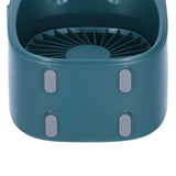 Adjustable Electric Fan Portable Spray Humidification Electric Fan for Home Outdoor DormitoryGreen