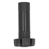 4Set Adjustable Cabinet Feet ABS Support Leg for Cupboard Closet Furnitures Black