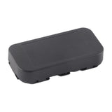 Rectangle Euro Coin Dispenser Plastic Coin Holders Storage Box Organizer Car Use