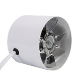 Inline Duct Fan Exhaust Ventilation Home Indoor Air Vent Cooling Steel Blade 220V 20W