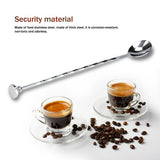 Cocktail Drink Mixer Stainless Steel Stirring Mixing Spoon Ladle Muddler Bar