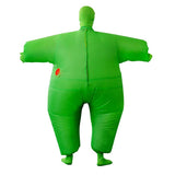Inflatable Full Body Suit for Adults Funny Blow Up Costume Jumpsuit for Festival Holiday Themed Parties Green