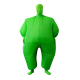 Inflatable Full Body Suit for Adults Funny Blow Up Costume Jumpsuit for Festival Holiday Themed Parties Green