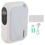 XS105 200m³ Air Diffuser Aromatherapy Diffuser Timer APP BT 140ml USB Powered Wall Mount Desktop Aroma Air Humidifier with Built in Battery for Hotel Grey
