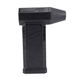Portable Turbo Fan Cordless Dryer Blower Brushless Motor 3 Speed Adjustable Electric Air Duster Black