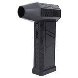 Portable Turbo Fan Cordless Dryer Blower Brushless Motor 3 Speed Adjustable Electric Air Duster Black