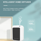 Bluetooth Smart Scent Air Machine 150ml Aromatherapy Diffuser Essential Oil Diffuser APP Control Wall Mountable for Hotel Spa Black and White