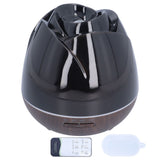 400ml Wood Grain Air Humidifier Remote Control Aromatherapy Diffuser with Night Light 100‑240V