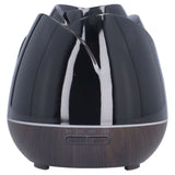 400ml Wood Grain Air Humidifier Remote Control Aromatherapy Diffuser with Night Light 100‑240V