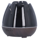 400ml Wood Grain Air Humidifier Remote Control Aromatherapy Diffuser with Night Light 100‑240V