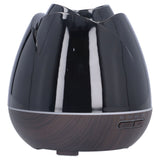 400ml Wood Grain Air Humidifier Remote Control Aromatherapy Diffuser with Night Light 100‑240V
