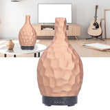 Wood Grain Ultrasonic Atomized Essential Oil Diffuser Ceramic Timing Aroma Diffuser for Home