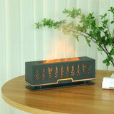 Flame Aroma Diffuser 200ml Capacity Low Noise Relaxing Night Light for Home Office