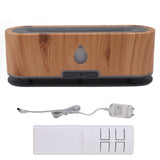Essential Oil Diffuser Coulorful Flame Ultrasonic Aroma Diffuser Humidifier with Remote Control for Home