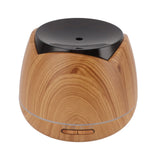 Wood Grain Humidifier 7 Color Auto Off Essential Oil Aromatherapy Diffuser for Room Office