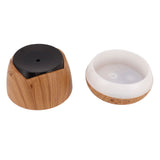 Wood Grain Humidifier 7 Color Auto Off Essential Oil Aromatherapy Diffuser for Room Office