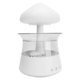 Rain Cloud Humidifier 7 Changing Color Light Rain Drop Humidifier Diffuser with Remote Control for Relax Sleeping White