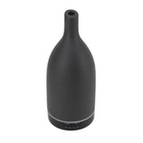 Ceramic Essential Oil Diffuser Ultrasound Aromatherapy Diffuser Quiet Waterless Auto Off Long Mouth for Home Office Noir Prise UE 100‑240 V