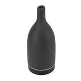 Ceramic Essential Oil Diffuser Ultrasound Aromatherapy Diffuser Quiet Waterless Auto Off Long Mouth for Home Office Noir Prise UE 100‑240 V