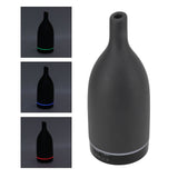Ceramic Essential Oil Diffuser Ultrasound Aromatherapy Diffuser Quiet Waterless Auto Off Long Mouth for Home Office Noir Prise UE 100‑240 V