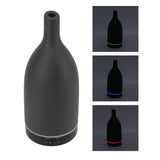 Ceramic Essential Oil Diffuser Ultrasound Aromatherapy Diffuser Quiet Waterless Auto Off Long Mouth for Home Office Noir Prise UE 100‑240 V