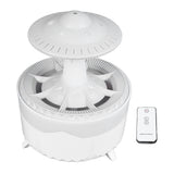 Mini Humidifier Mushroom Simulate Raindrops Aroma with Colorful Light Remote Control Desktop Humidifier