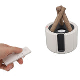 Flame Air Aroma Diffuser Humidifier 5W 250ml DC5V 1A Silent Flame Essential Oil Diffuser for Shop Gym Seven Colors