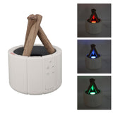Flame Air Aroma Diffuser Humidifier 5W 250ml DC5V 1A Silent Flame Essential Oil Diffuser for Shop Gym Seven Colors