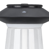 Humidifier Aroma Diffuser Mushroom Shape 760ml Capacity Rechargeable Home Decoration for Room Office Black