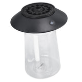 Humidifier Aroma Diffuser Mushroom Shape 760ml Capacity Rechargeable Home Decoration for Room Office Black