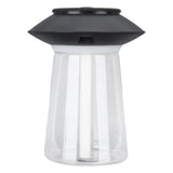 Humidifier Aroma Diffuser Mushroom Shape 760ml Capacity Rechargeable Home Decoration for Room Office Black