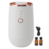 Car Aroma Diffuser Compact Versatile Desktop Essential Oil Diffuser Air Fresher for Vehicle Home White