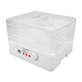 Food Dehydrator Machine Adjustable Temperature 5 Trays Electric Food Dehydrator for Fruit Vegetable Jerky Herbs