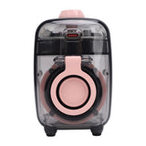Mini Karaoke Machine for Kids Adults DSP Intelligent Chip Voice Changer Portable Bluetooth Speaker with Microphone Sound Card for Camping Party