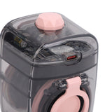 Mini Karaoke Machine for Kids Adults DSP Intelligent Chip Voice Changer Portable Bluetooth Speaker with Microphone Sound Card for Camping Party